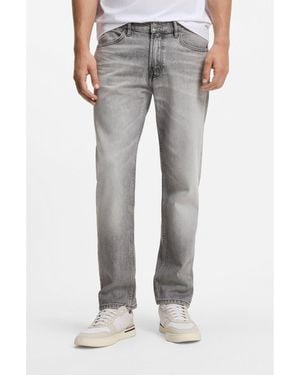 BOSS Maine Regular-Fit Jeans - Grey