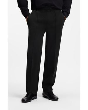 BOSS X Aston Martin Modern-Fit Trousers - Black