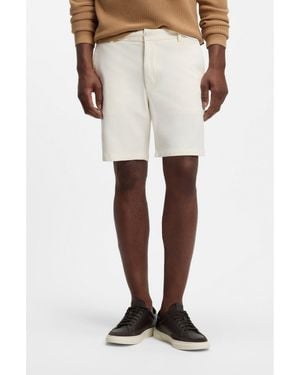 BOSS Modern-Fit Shorts - Natural