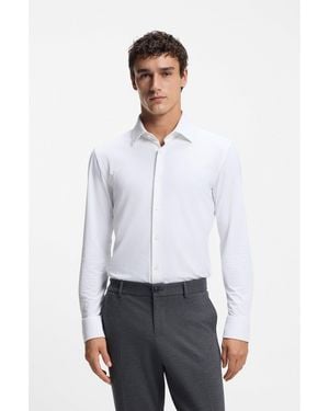 BOSS Slim-Fit Shirt - White