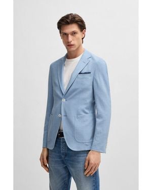 BOSS Slim-Fit Blazer - Blue