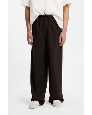 BOSS By Beckham Drawstring Trousers - Black