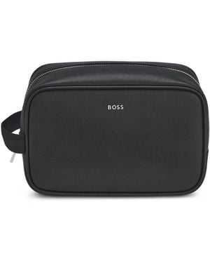 BOSS Neceser Con Detalle De Logo - Negro