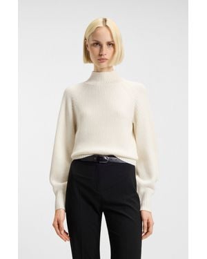 HUGO White Women's Sweaters Size L - Black