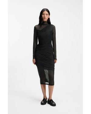 BOSS Black Women's Midi Dresses Size L
