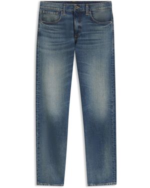 BOSS By Beckham Slim-Fit Jeans Aus Blauem Denim