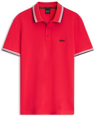 BOSS Polo - Rosso