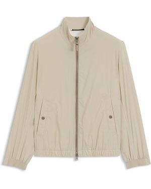 BOSS Wasserabweisende Jacke Mit Zwei-Wege-Stretch Und Reißverschluss - Natur