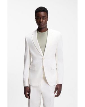 HUGO Extra-Slim-Fit Blazer - White