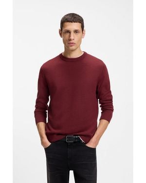 BOSS Mixed-Structure Jumper - Red