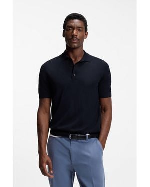 BOSS Short-Sleeved Jumper - Black