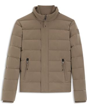 BOSS Reitsport-Steppjacke - Braun