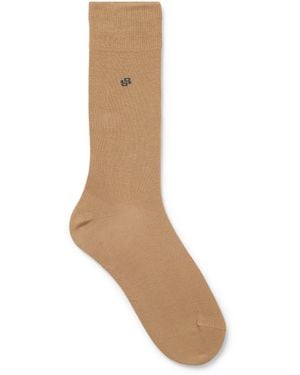 BOSS Three-Pack Of Regular-Length Socks - Brown