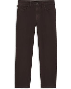 BOSS Relaxed-Fit Jeans Van Stretchdenim - Blauw