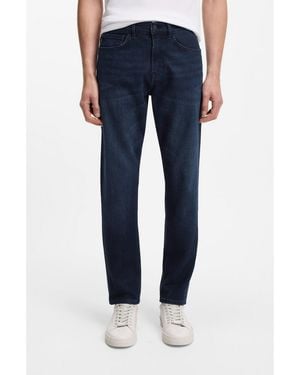 BOSS Tapered-Fit Jeans - Blue
