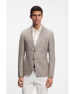 BOSS Slim-Fit Blazer - Grey