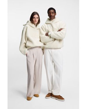 BOSS White Men's Hooded Sweatshirts Size M