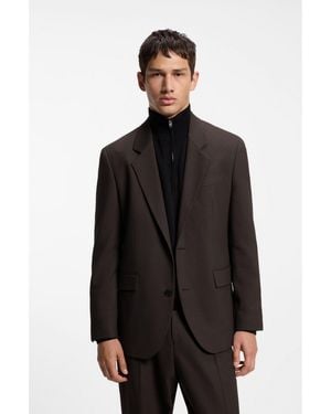 HUGO Modern-Fit Suit Jacket - Black