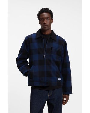 HUGO Padded Jacket - Blue