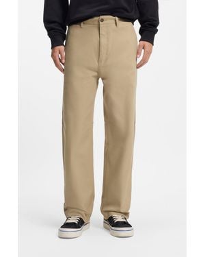 HUGO Beige Men's Casual Pants Size 32/32 - Natural