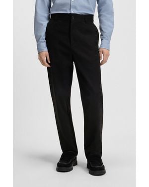 HUGO Slim-Fit Chinos - Black
