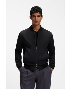 BOSS Slim-Fit Jacket - Black