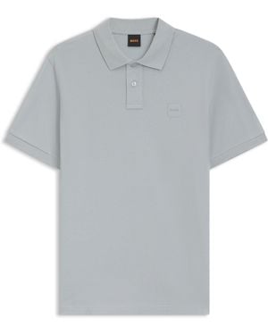 BOSS Polo Slim Fit - Grigio