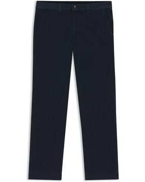 BOSS Straight-Fit Trousers - Blue