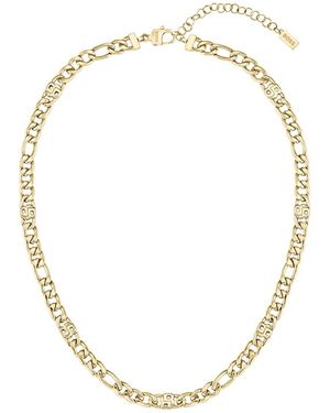 BOSS Double-B Chain Necklace - Metallic