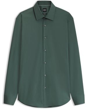 BOSS Camicia Regular Fit - Verde