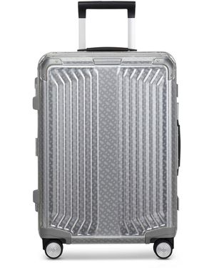 BOSS Samsonite-Tone Aluminium Trunk Suitcase 80Cm - Grey