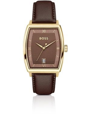 BOSS Principle Ark Reloj Con Esfera Marrón Con Textura - Multicolor