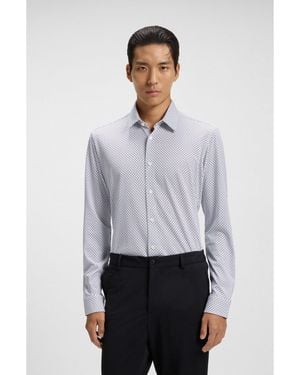BOSS Slim-Fit Shirt - Grey