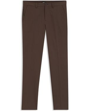 BOSS Slim-Fit Pants - Brown