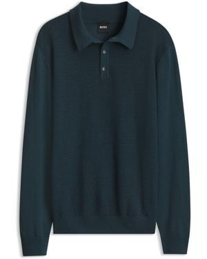 BOSS Polo - Blu