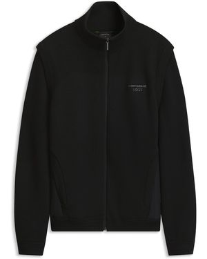 BOSS Porsche X Cazadora Híbrida Con Mangas Desmontables - Negro