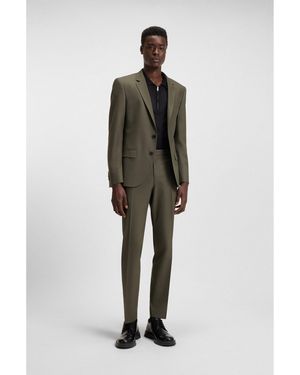 HUGO Slim-Fit Suit - White