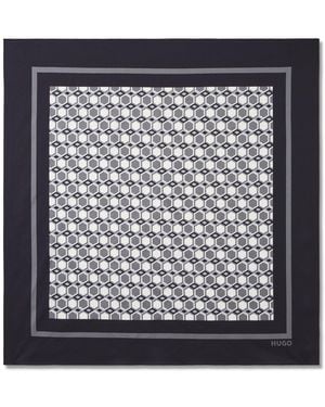 HUGO Bandana Estampada - Negro