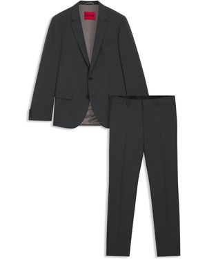 HUGO Slim-Fit Suit - Black