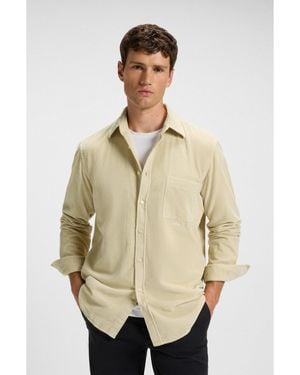 BOSS Regular-Fit Shirt - Natural