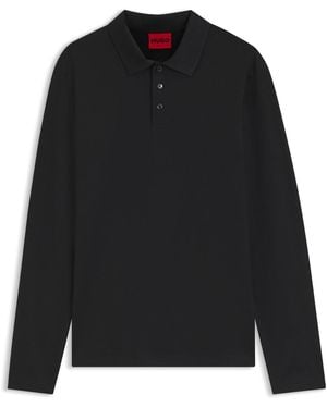 HUGO Slim-Fit Polo Shirt - Black
