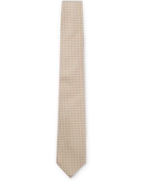 BOSS Formal Tie - White