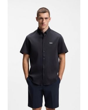 BOSS Regular-Fit Shirt - Black