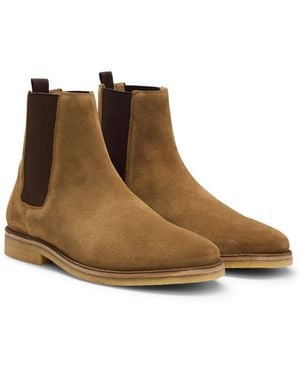 BOSS Beckham X Chelsea Boots - Brown