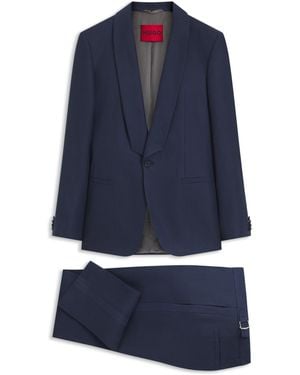 HUGO Slim-Fit Suit - Blue