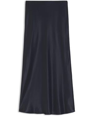 BOSS Gonna Midi Dalla Linea Svasata - Blu
