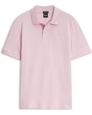BOSS Veelzijdige Polo Van Zacht Katoen - Roze