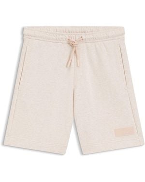 BOSS Shorts Relaxed Fit En Felpa De Rizo De Algodón - Neutro