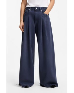 BOSS Gray Women's Jeans Size 27/32 - Blue