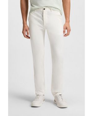BOSS Slim-Fit Trousers - White